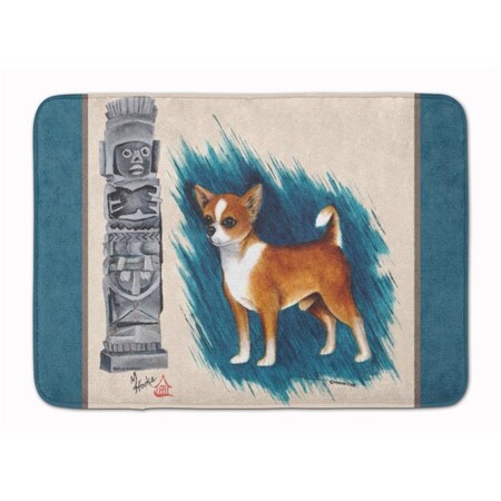 Carolines Treasures Chihuahua Totem Machine Washable Memory Foam Mat MH1011RUG
